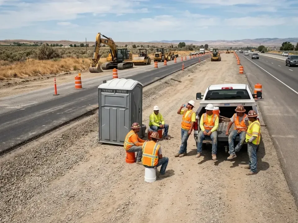 highway-road-construction-crew-007 — frequently asked questions, Porta Potty and Restroom Rentals in Waterville, OH